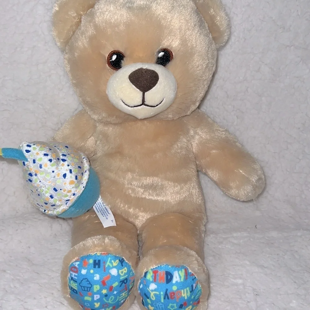 Build-A-Bear‎ Tan and Blue Party Decorations